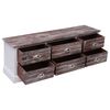 vidaXL Flurbank Braun 115x30x40 cm Holz
