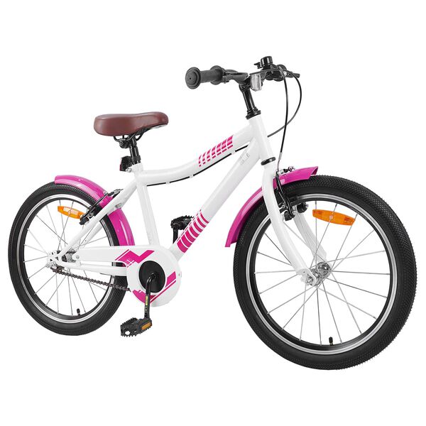 vidaXL Kinderfahrrad 24 Zoll f&uuml;r 8-12 Jahre alt Rosa