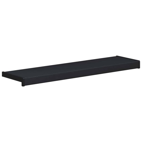 vidaXL Fensterbank Anthrazit mit Holzmaserung 80 x 20 x 4,5 cm PVC