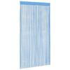 vidaXL Fadenvorh&auml;nge 2 Stk. Hellblau 100x250 cm