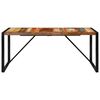 vidaXL Esstisch 175x90x76 cm Altholz Massiv