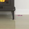 vidaXL Kaminofen Glasplatte 120x60 cm