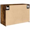 vidaXL Bad-Wandschrank Räuchereiche 60x25x40 cm Holzwerkstoff