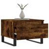 vidaXL Couchtische 2 Stk. R&auml;uchereiche 50x46x35 cm Holzwerkstoff