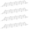 vidaXL Netztunnel 4 Stk. 1,5x5 m Fiberglas und PP