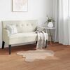 vidaXL Kunstfell Hasen Teppich Olite Taupe 50 x 80 cm Polyester