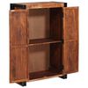vidaXL Highboard mit T&uuml;ren Braun Massives recyceltes Holz und Metall