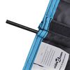 vidaXL Aufbewahrungstasche Schwarz und Blau 63,5 x 40 cm Oxford