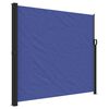 vidaXL Seitenmarkise Ausziehbar Blau 180x500 cm