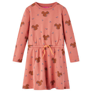 vidaXL Kinderkleid Altrosa 116
