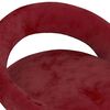 vidaXL Barhocker Weinrot Samt