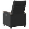 vidaXL Massagesessel Schwarz Stoff