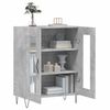 vidaXL Sideboard Betongrau 69,5x34x90 cm Holzwerkstoff