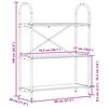 vidaXL B&uuml;cherregal Altholz 80 x 30 x 109 cm Holzwerkstoff