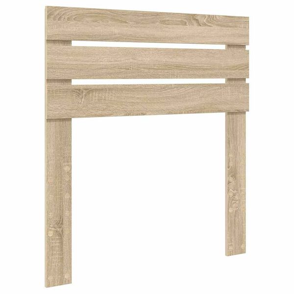 vidaXL Kopfteil mit Kopfteil Sonoma-Eiche 75 cm Holzwerkstoff