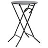 vidaXL Gartentisch Anthrazit 50 x 50 x 72 cm Metall