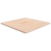 vidaXL Tischplatte Quadratisch 70x70x1,5 cm Eichenholz Unbehandelt