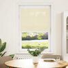 vidaXL Plissee Creme 80x150 cm Stoffbreite 79,4 cm Polyester