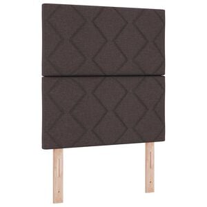 vidaXL Kopfteil Dunkelbraun 80 cm Stoff