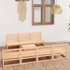 vidaXL 8-tlg. Garten-Lounge-Set Massivholz Kiefer