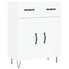 vidaXL Highboard Wei&szlig; 69,5x34x180 cm Holzwerkstoff