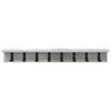 vidaXL Wandmontierter nachttisch Beton Grau 80 x 10,5 x 10,5 cm
