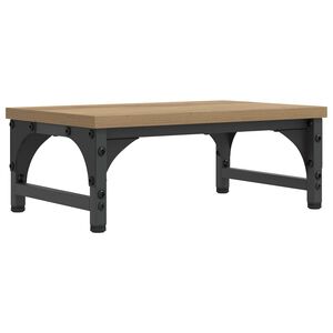 vidaXL Monitor Halterung Artisan-Eiche 37 x 23 x 14 cm Holzwerkstoff