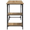 vidaXL Schreibtisch Artisan-Eiche 120 x 50 x 75 cm Holzwerkstoff