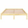 vidaXL Massivholzbett Kiefernholz 200x200 cm