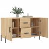 vidaXL Sideboard Sonoma-Eiche 100x36x60 cm Holzwerkstoff