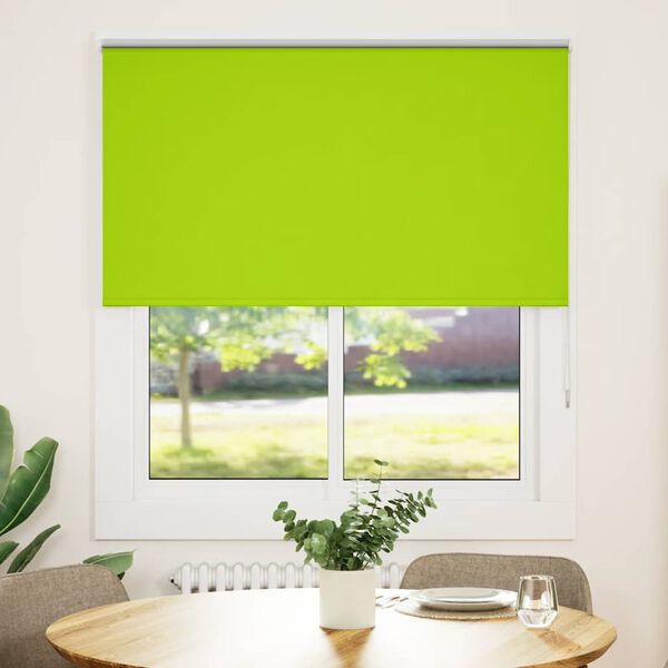 vidaXL Verdunkelungsrollo Gr&uuml;n 135x175cm Stoffbreite 131,6cm Polyester