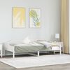 vidaXL Massivholzbett ohne Matratze Wei&szlig; 80x200 cm Kiefernholz