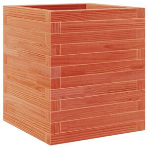 vidaXL Pflanzk&uuml;bel Wachsbraun 40x40x46 cm Massivholz Kiefer