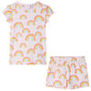 Kinderpyjama mit Kurzen &Auml;rmeln Zartrosa 116