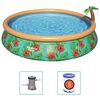Bestway Fast Set Pool Aufblasbar Paradise Palms 457x84 cm