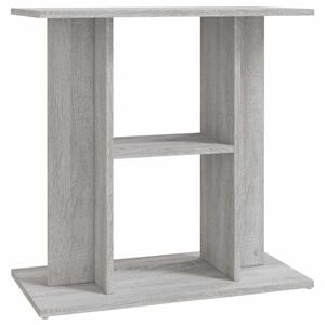 vidaXL Aquariumst&auml;nder Grau Sonoma 60 x 30 x 60 cm Holzwerkstoff