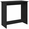 vidaXL Schreibtisch Schwarz 80x40x75 cm Holzwerkstoff
