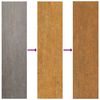 vidaXL Raseneinfassung 4 pcs Rostig 450 x 0,05 x 15 cm Wetterstahl