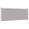 vidaXL Ausziehbare Seitenmarkise 117&times;300 cm Grau