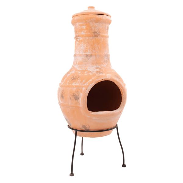 RedFire Garten-/Terrassen-Kamin Star Flower Ton Strohfarben 86037