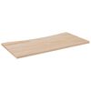 vidaXL Schreibtischplatte 110x60x2,5 cm Massivholz Kiefer