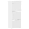 vidaXL Badezimmer-Wandschrank TULUM Wei&szlig; 37 x 24,5 x 86 cm