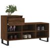 vidaXL Schuhregal Braun Eichen-Optik 102x36x60 cm Holzwerkstoff