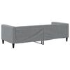 vidaXL Tagesbett Hellgrau 80x200 cm Stoff