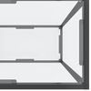 vidaXL Konsolentisch Transparent 220x35x75,5 cm Hartglas