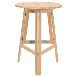 vidaXL Klappbarer Bartisch 78 cm Tannenholz