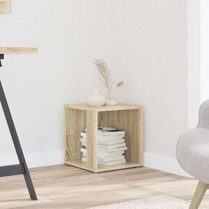 vidaXL Beistelltisch Sonoma-Eiche 33x33x34,5 cm Holzwerkstoff