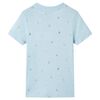 Kinder-T-Shirt Hellblau 140