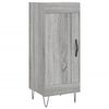 vidaXL Highboard Grau Sonoma 34,5x34x180 cm Holzwerkstoff