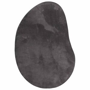 vidaXL Teppich HUARTE Anthrazit 80 x 150 cm Polyester